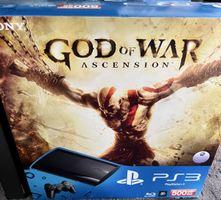 Console PS3 500GB CECH-4004C God of War Ascension + 5 Jeux
