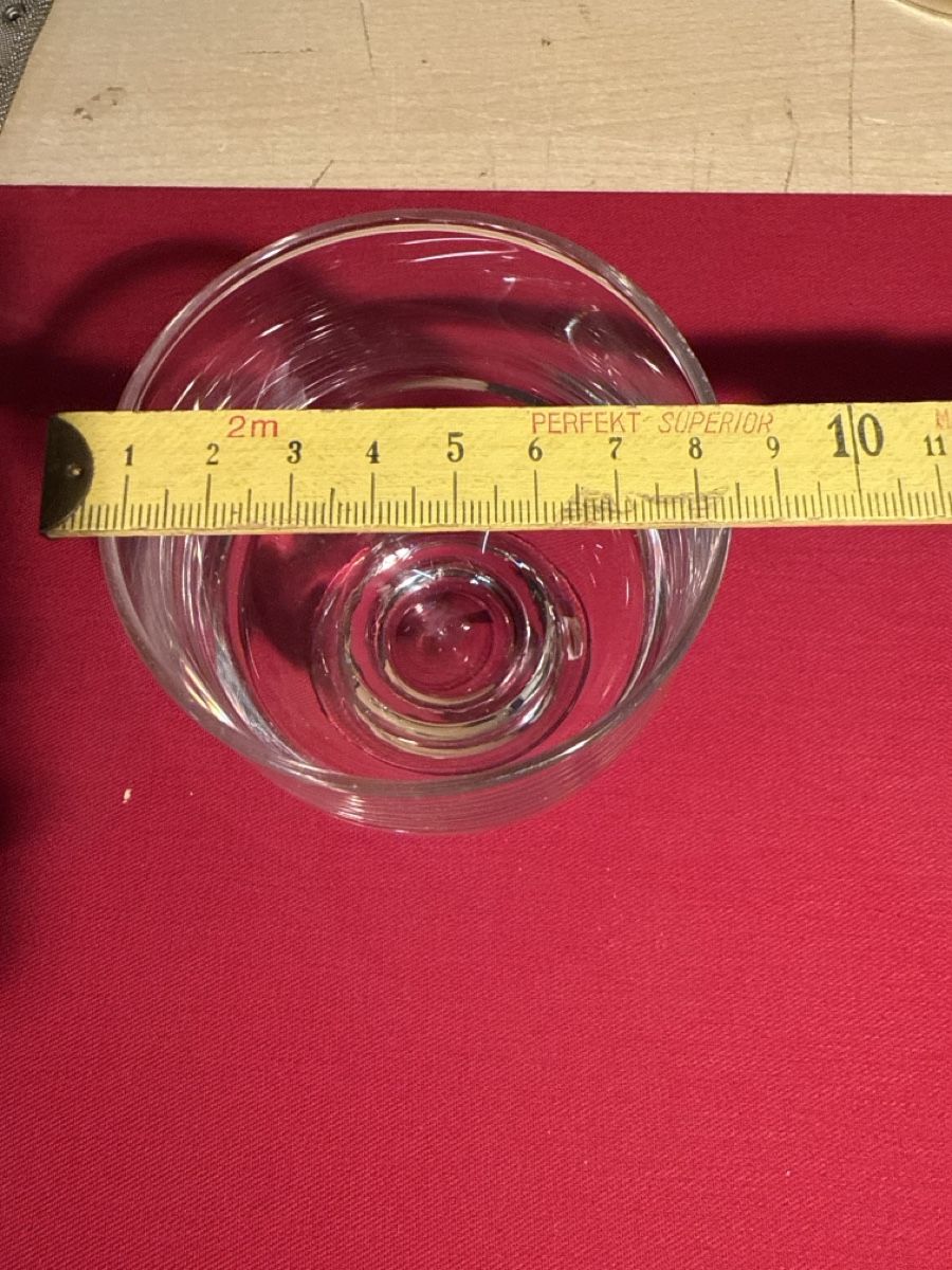 Bicchieri: Elegant cambio Crystal Glass – Usato da Lausanne venduto da artnouveau04 6