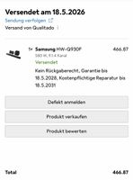 Samsung HW-Q930F Soundbar 9.1.4 Kanal mit Subwoofer+Boxen
