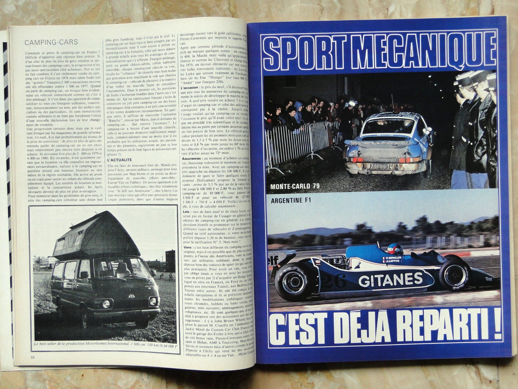 Riviste & Magazine: 3 numéros L'AUTOMOBILE 1976/1979 – Usato da Killwangen venduto da cyrano56 4