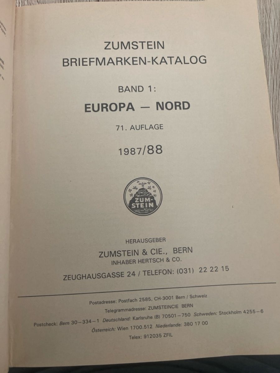 Bücher: Briefmarken Katalog – Gebraucht aus Chur von eagle86federico 1