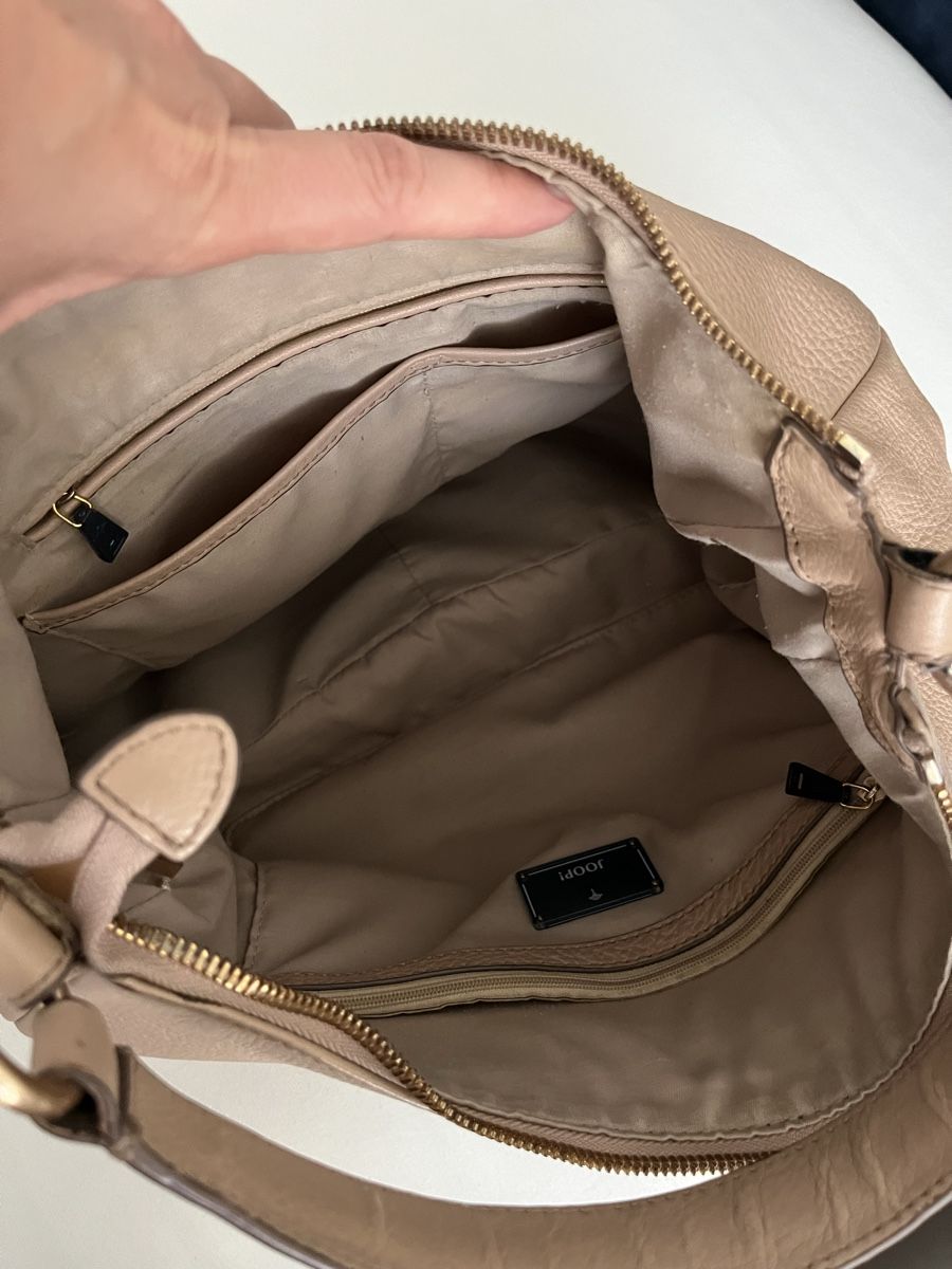 Joop Borse da donna: Schultertasche JOOP Leder beige – Usato da Zürich venduto da Lagunamar_26 6