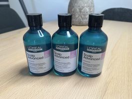 L'Oréal Scalp Advanced Shampoo 3x 300ml neu