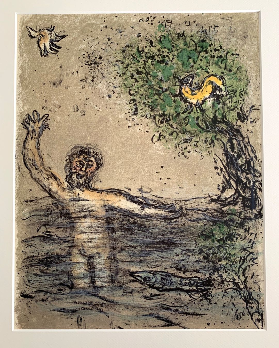 Grafica & Litografie: Marc Chagall    "Homer Die Odyssee"    3 Lithographien – Usato da Nennigkofen venduto da waltraub