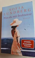 Sofia Lundberg "Was du mir bedeutest" Roman,Top Zustand