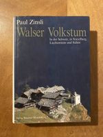 Walser Volkstum. Paul Zinsli