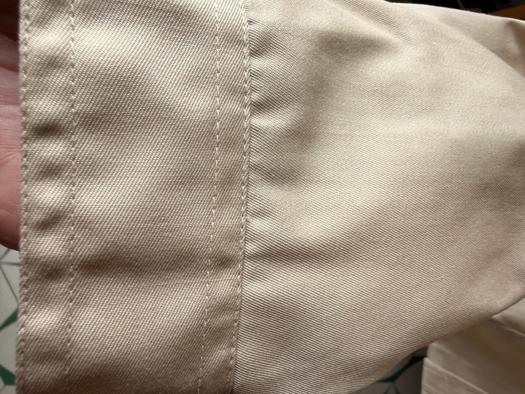 Camicie: Chemise VINTAGE crème 52 – Usato da Le Cerneux-Veusil venduto da Maraud01 8
