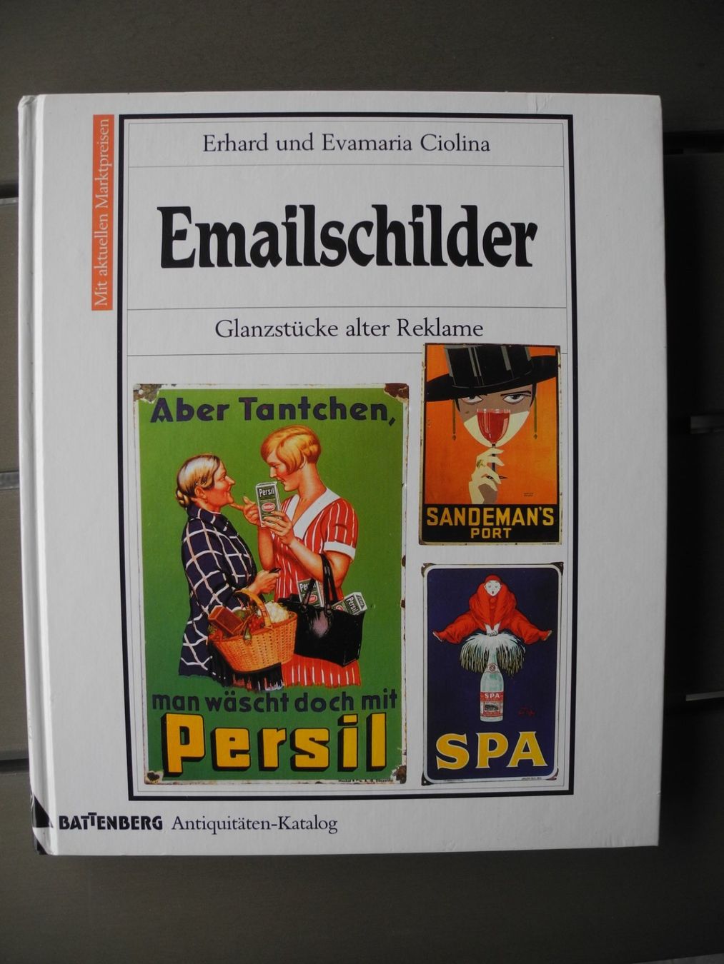 Insegne: GROSSES EMAILSCHILDER BUCH – Usato da Reinach AG venduto da Huckleberrysix