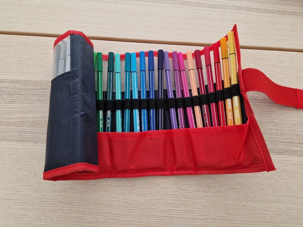 stabilo ink pens in roll up (Neu (gemäss Beschreibung)) in Zürich für ...