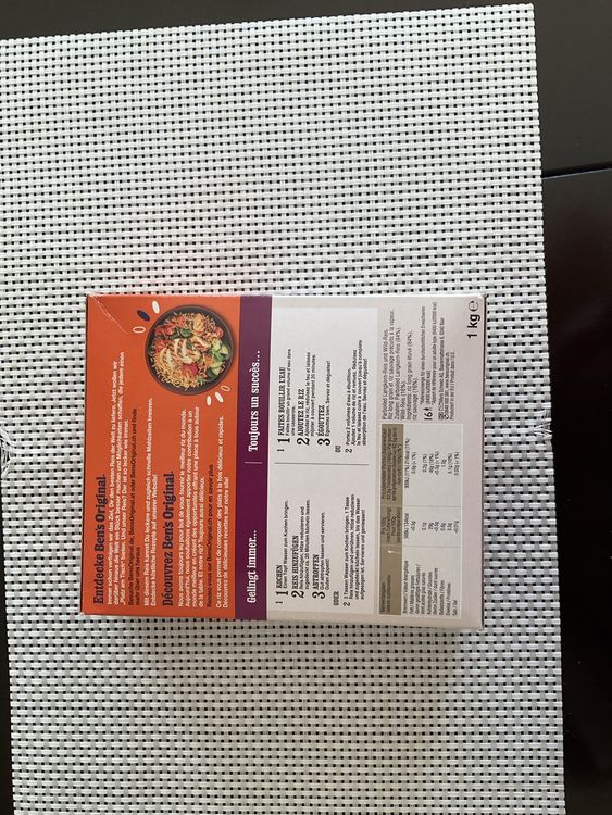 Bens Original Langkorn&amp;Wildreis lose 1 kg (Neu und originalverpackt) in ...