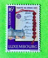 BRIEFMARKEN AUS Luxemburg  UNGESTEMPELT  Siehe Original Foto