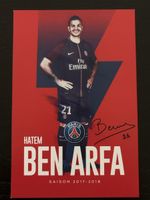 Ben Arfa Autogrammkarte Paris Saint-Germain Rarität!