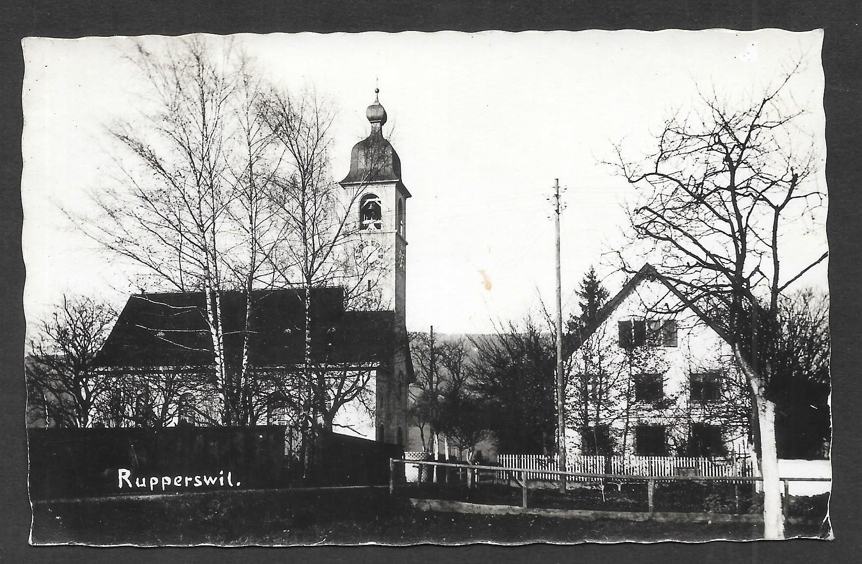 Ansichtskarten: Rupperswil Teilansicht mit Kirche – Gebraucht aus Olten von clotaldi