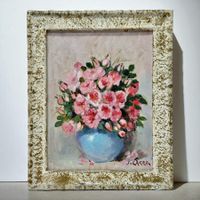 Yvonne CARRO (1895-1946) Nature morte huile sur carton #3