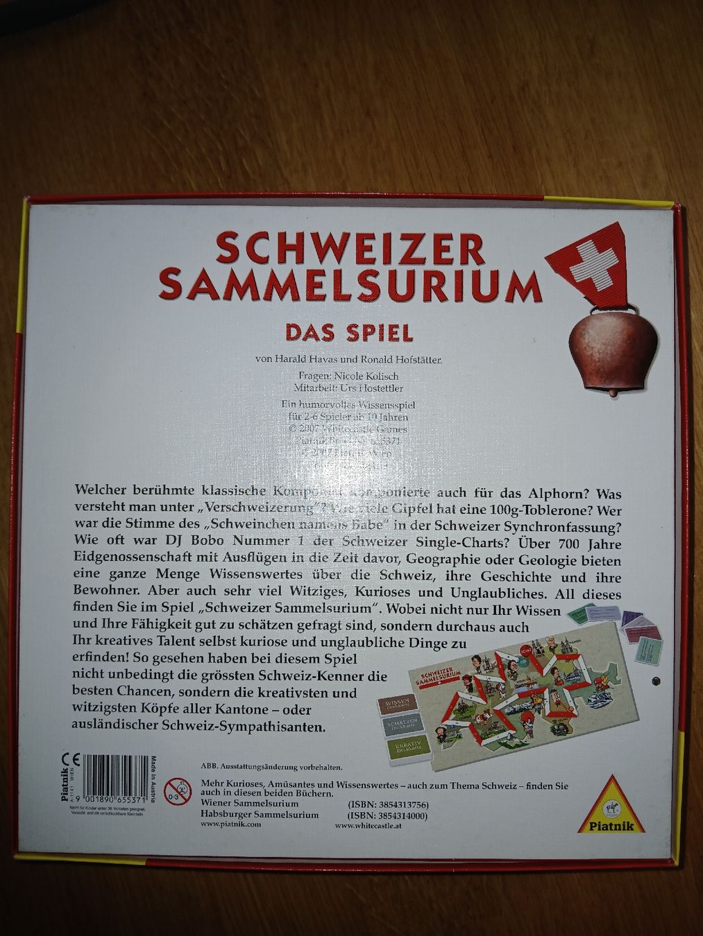 Giochi: Schweizer Sammelsurium piatnik – Usato da recherswil venduto da papamoll71 1