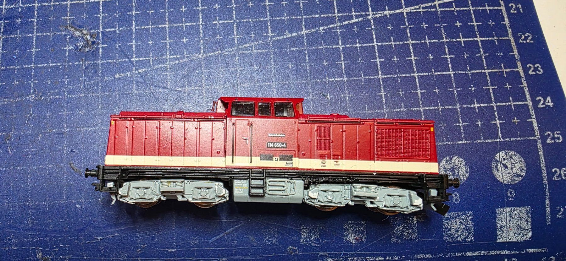 Fleischmann Modellini di ferrovie: Fleischmann DB 114 660-4 spur N dummy – Usato da Hochfelden venduto da Danizh0