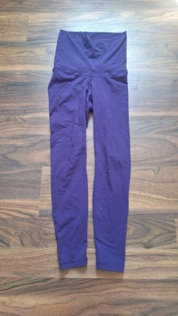 Schwangerschafts-Leggings Lila Grösse S Reebock