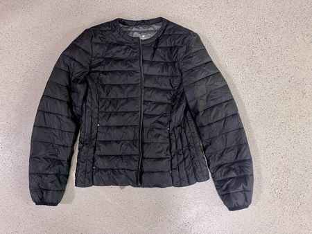 Tom Tailor leichte Steppjacke Damen – Gr. M – Schwarz
