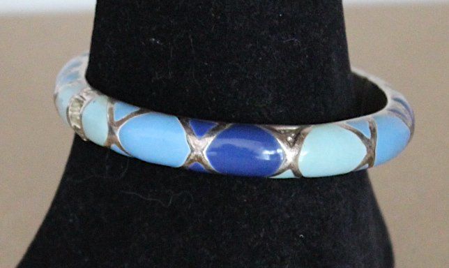 Bracciali & Braccialetti: Vintage , Emaillierung Klapparmreif – Usato da Locarno venduto da madame-tus-sauds 1