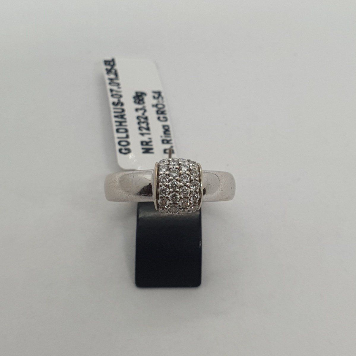 Anelli: Echt 18K Gold - Diamant Ring – Usato da Luzern venduto da Luzern-Goldhaus