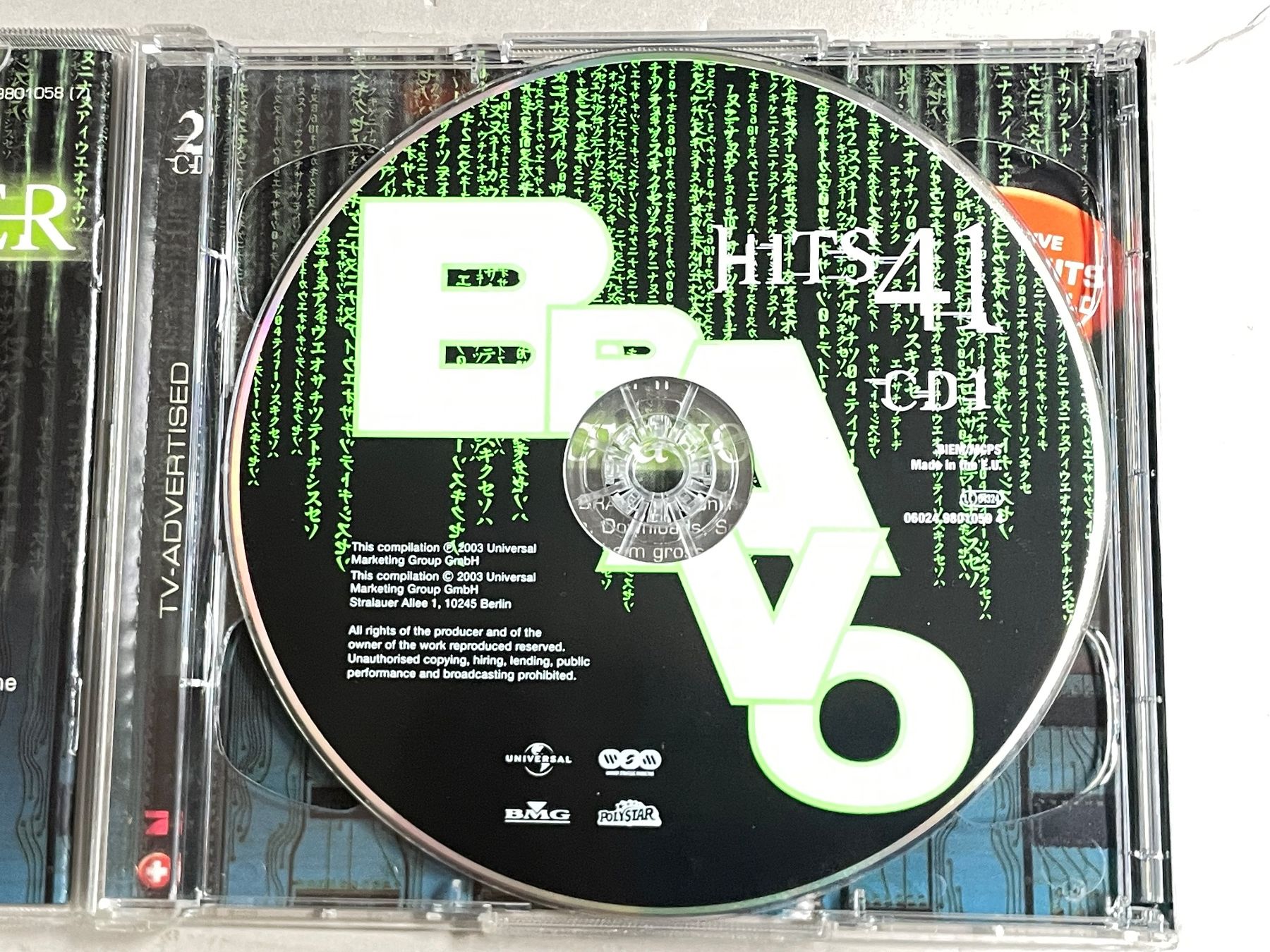 CD: Bravo Hits 41 – Usato da Muri b. Bern venduto da AdidasCollector 1