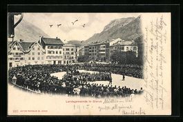 Glarus, Landsgemeinde, Ansicht aus der V