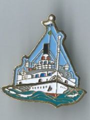 Plaketten & Abzeichen: Schiff Pin – Gebraucht aus Zürich von t24_de