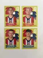 Panini WM 26 Sticker NOR 4,9,15,18