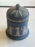 Wedgwood Dosen blau ornamental  Made in England (I11)