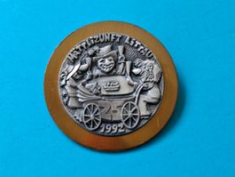 Fasnachts Plakette Littau 1992 (y342)