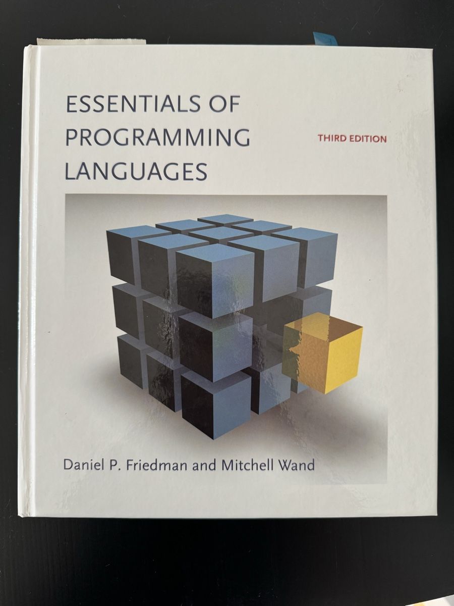 Bücher: Essentials of programming languages – Gebraucht aus Zollikon von Kum_6cl7