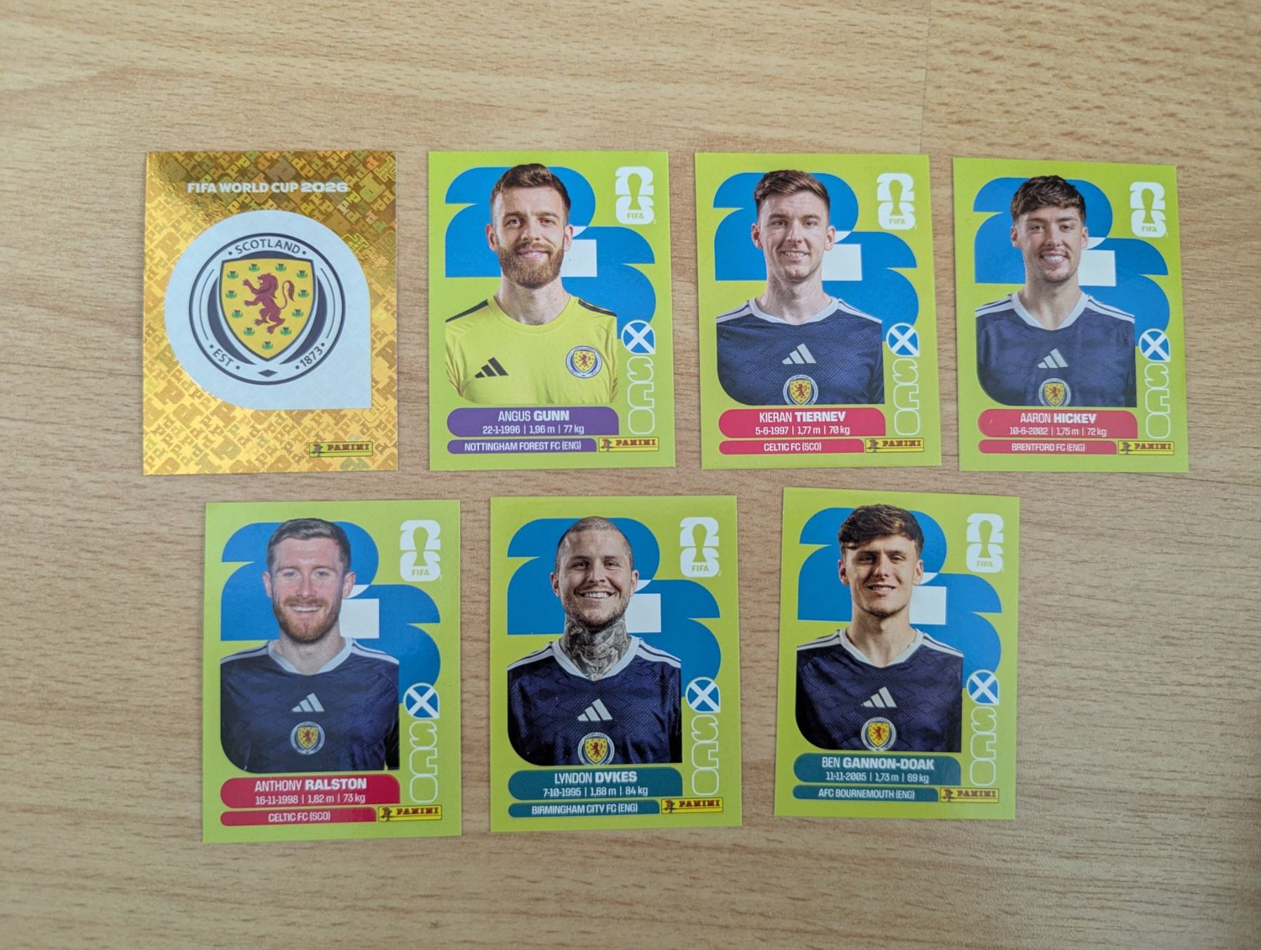 Panini Carte collezionabili: Panini WM 2026 verschiedene Bilder SCO – Nuovo (secondo la descrizione) da Horgen venduto da Danosh17