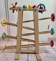 Beluga Rollipop grosse Holz-Kugelbahn mit Kugeln & Figuren