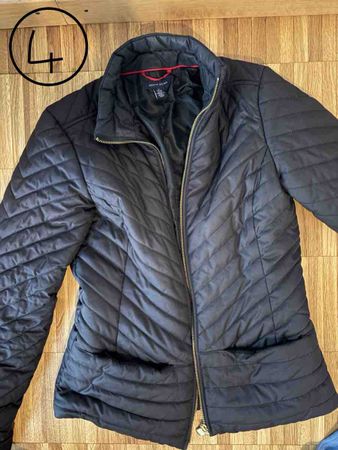 Tommy Hilfiger Quilted Jacket Black Like New