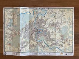 Alter Stadtplan Bern im Masstab 1:12500