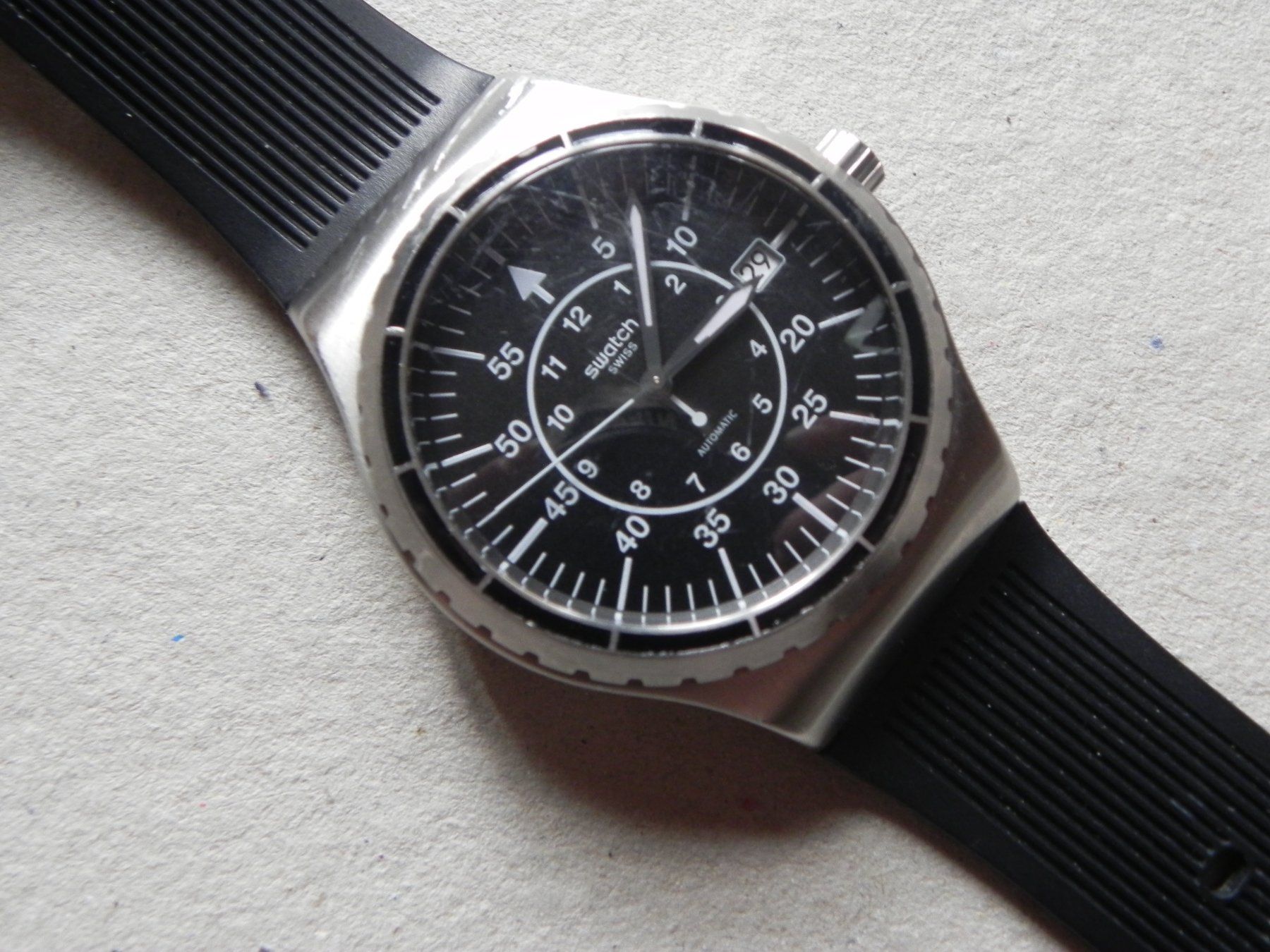 Swatch Orologi: Swatch Armband Automatic Uhr – Usato da Siebnen venduto da krimsie 1