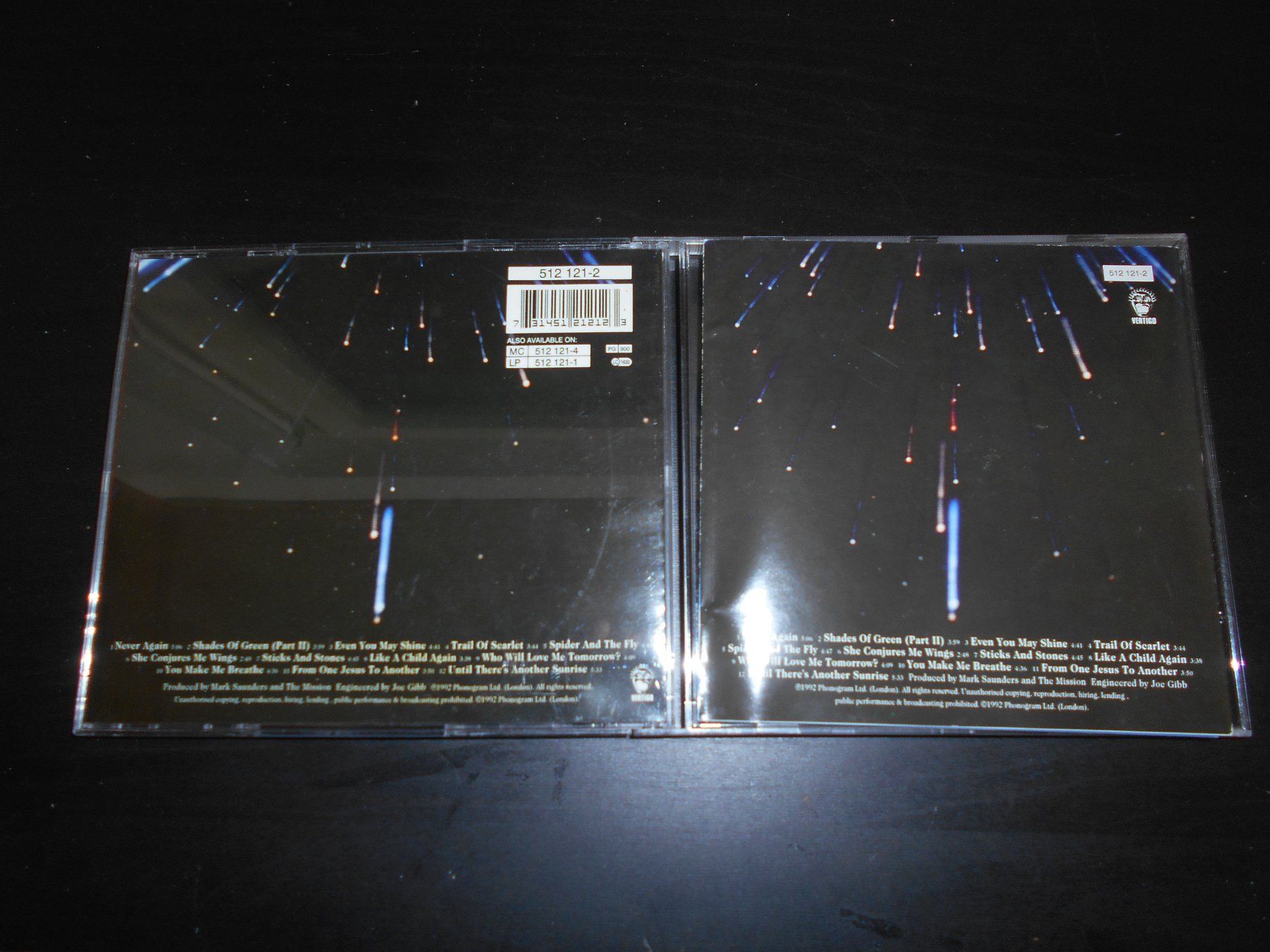 CD: The Mission – Masque / 1992 – Usato da Aarberg venduto da witchhunter01 1