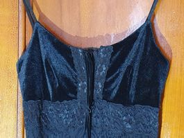 Schickes Spitzen Kleid, schwarz - perfekt für den Ausgang!
