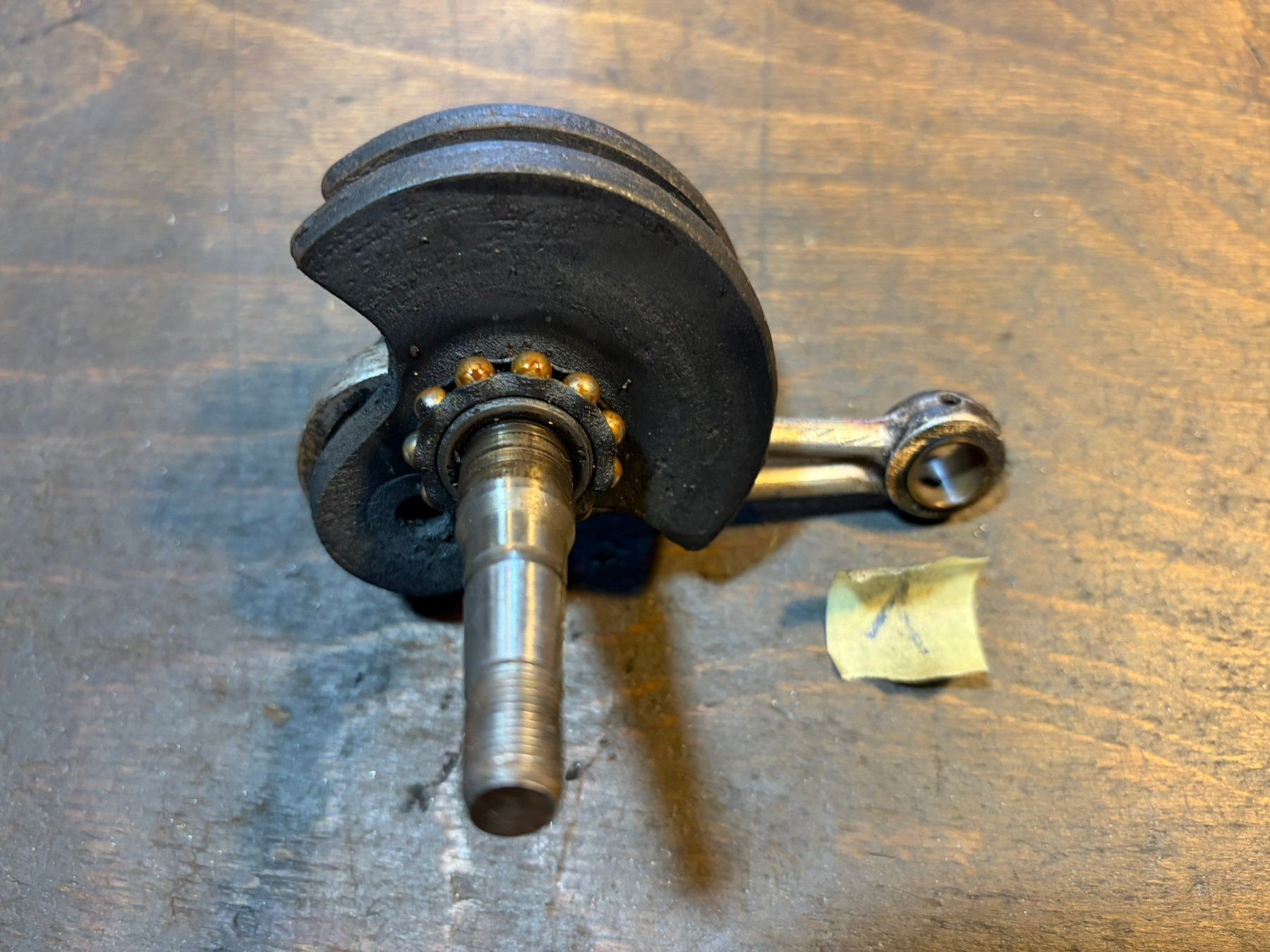 Sachs Parti ricambio per ciclomotori: Sachs 50/2 oder 50/3 Kurbelwelle Nr. 1 - Versand möglich – Usato da Hinwil venduto da Biketube 2