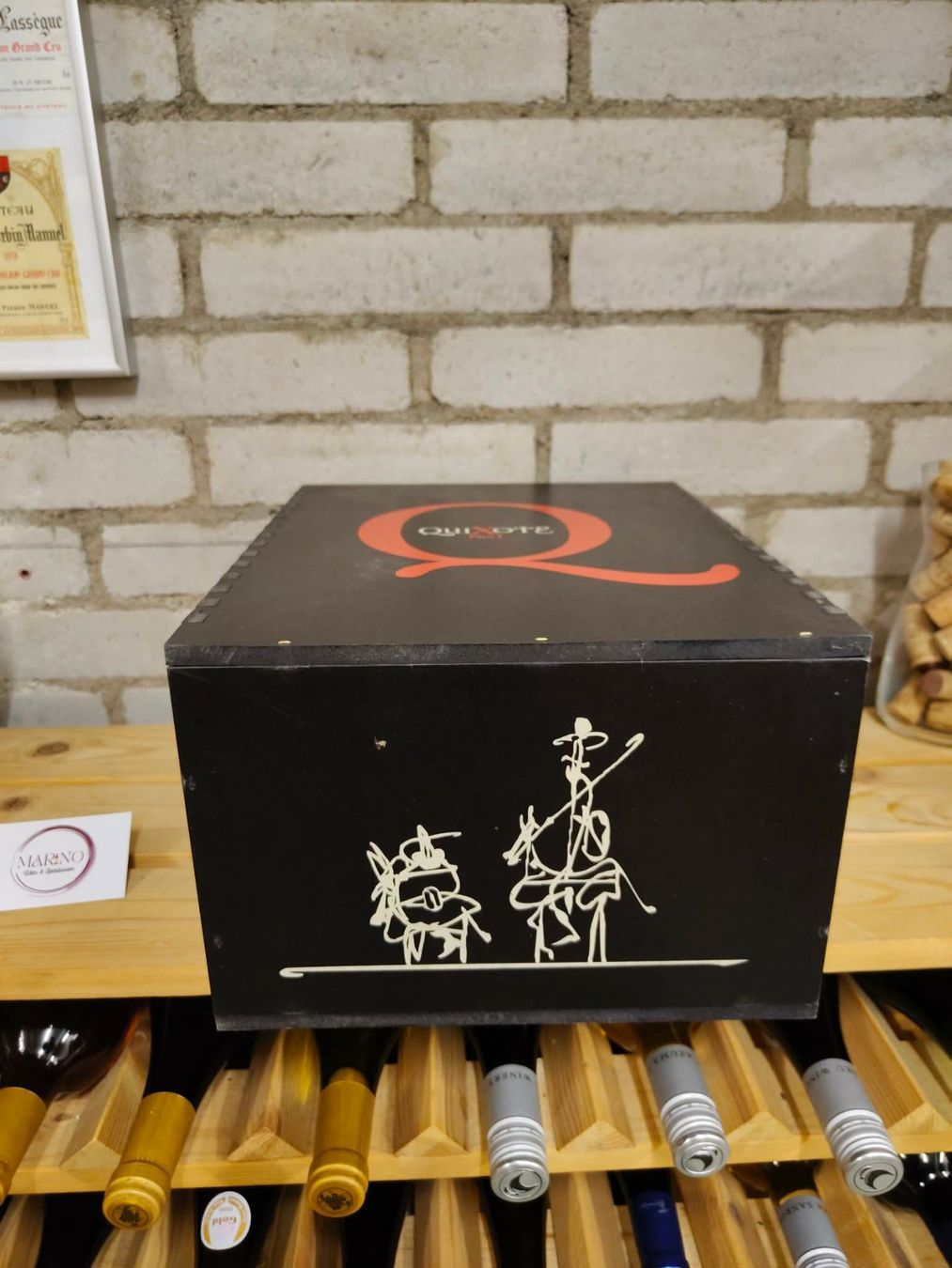 Vino: 6x 2008  Quixote N.1 OHK – Nuovo e nell'imballaggio originale da Münchenstein venduto da wusmarino 2