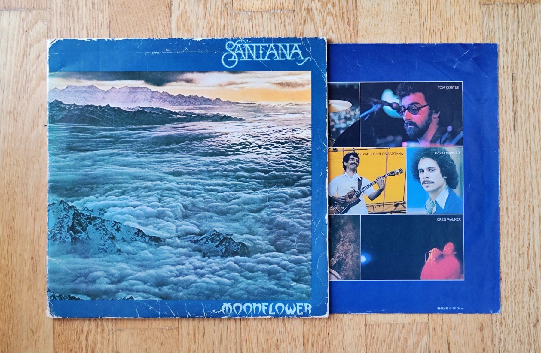 Dischi in vinile: Santana Moonflower Double LP Live + Studio VG+ Vinyle – Usato da Carouge GE venduto da for_8yym 4