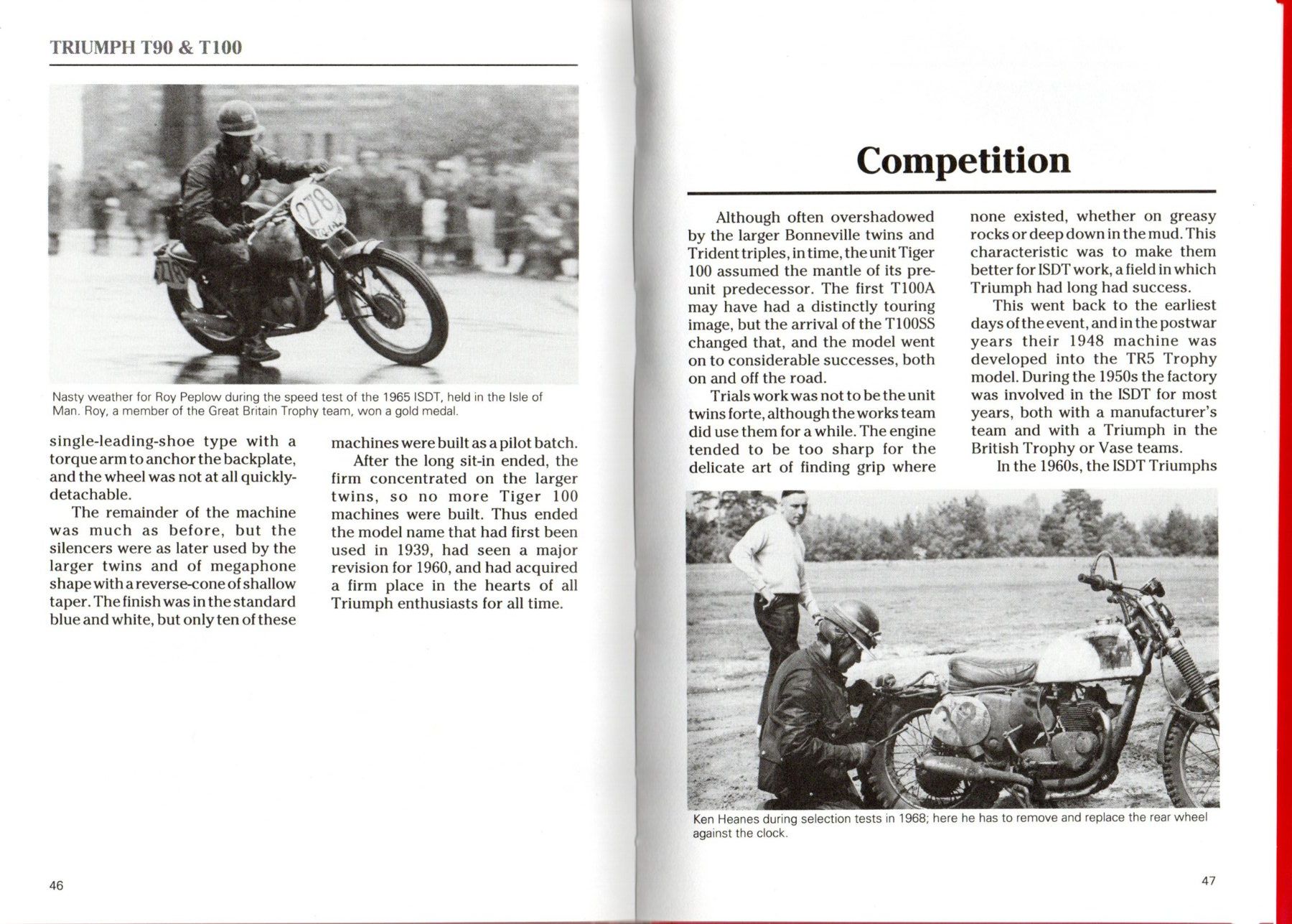 Triumph Strada: Triumph T90 & T100 Twins – Nuovo (secondo la descrizione) da Malans GR venduto da Chueche427 8
