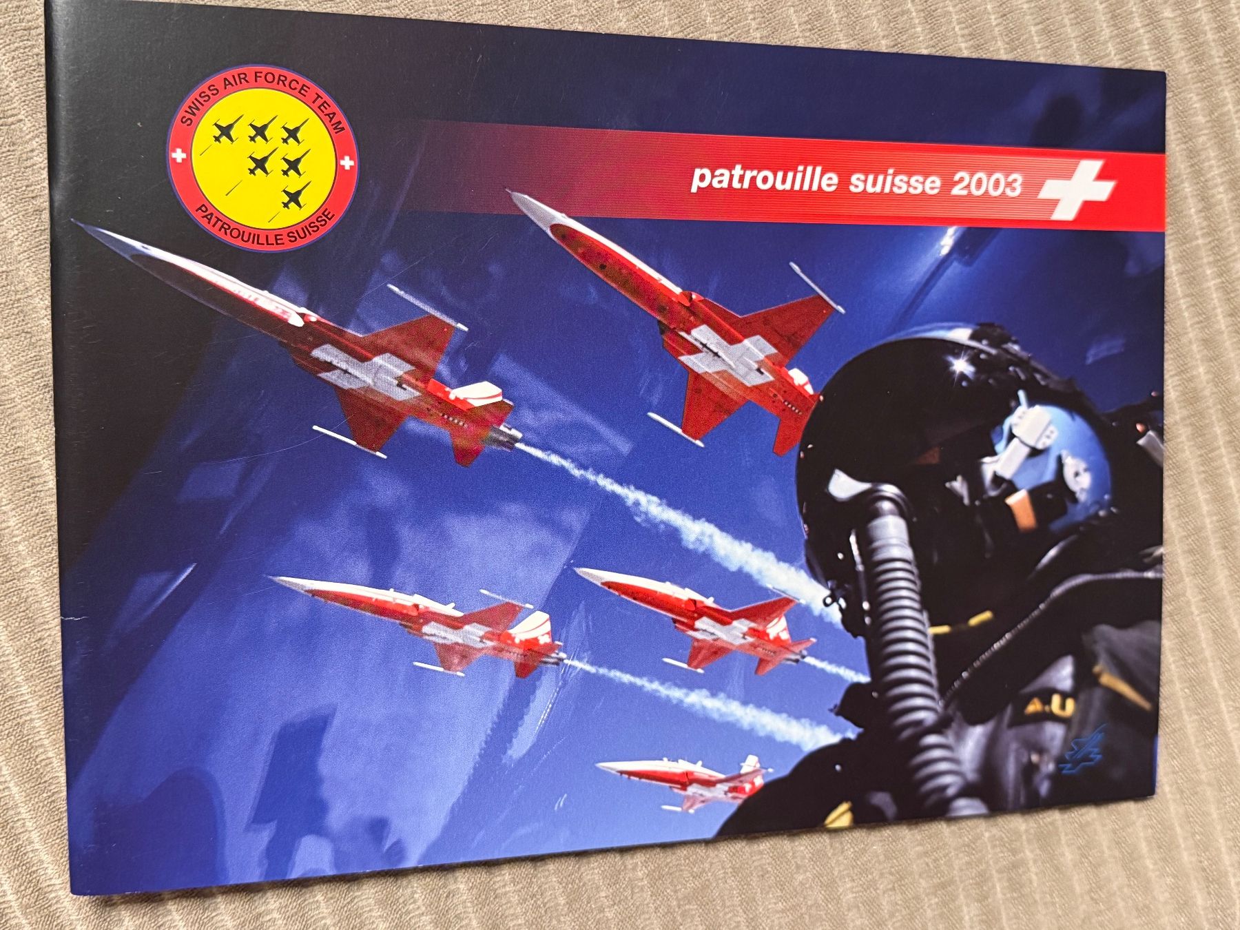 Schweizer Armee Documenti: Prospekt Patrouille Suisse 2003 - Schweizer Luftwaffe – Usato da Brütten venduto da Hst1