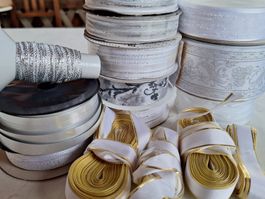 15 ROLLEN WEIHNACHTSBAND GESCHENKBAND