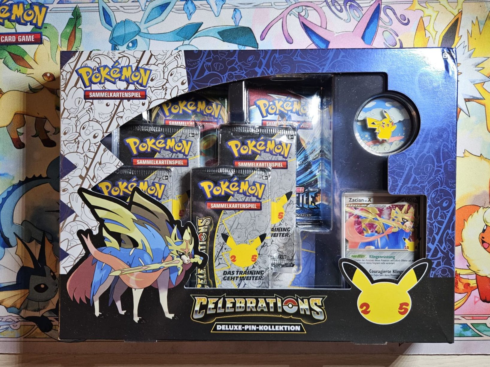Pokémon Carte collezionabili: Pokemon - Celebrations Deluxe Pin Kollektion DE – Nuovo (secondo la descrizione) da Heiligkreuz (Mels) venduto da Majora05