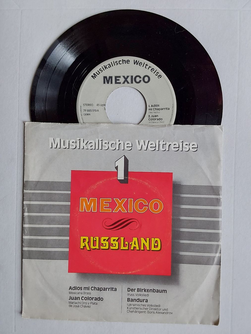 Dischi in vinile: Vinyl Single - Mexico - Various - Promotional Folk – Usato da Villeret venduto da Fil11