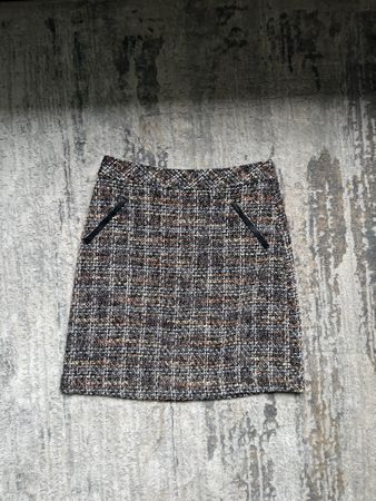 Jessica C&A Tweed Skirt – Size 34 / XS