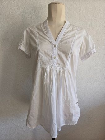Weisse Sommerbluse Gr. 4 von Tommy Hilfiger