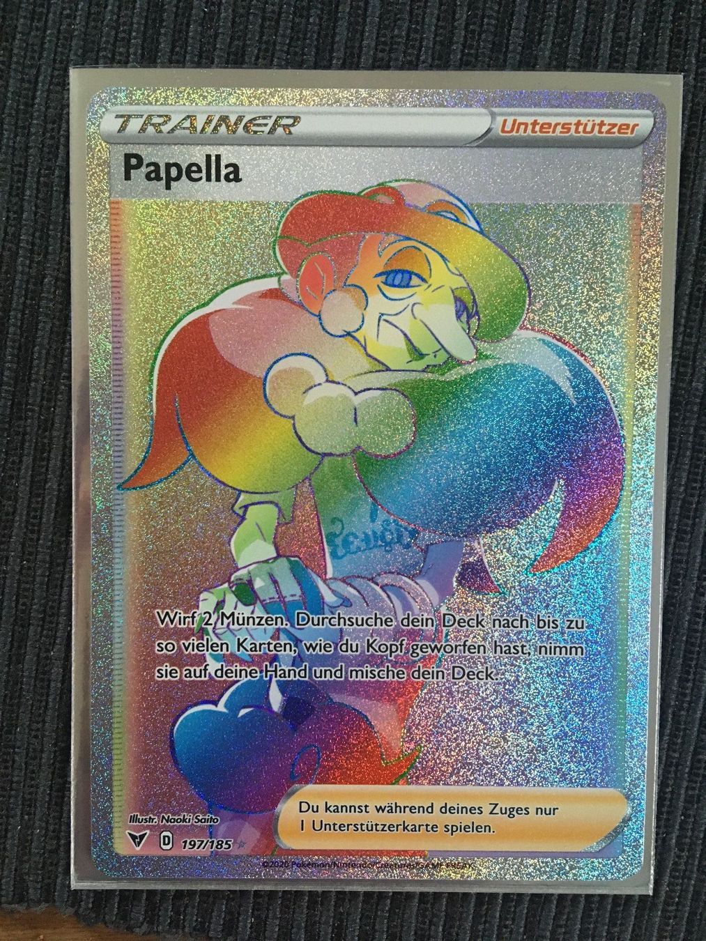 Pokémon Carte collezionabili: Pokemon Papella Rainbow Farbenschock Deutsch – Nuovo (secondo la descrizione) da Wabern venduto da Collectfun