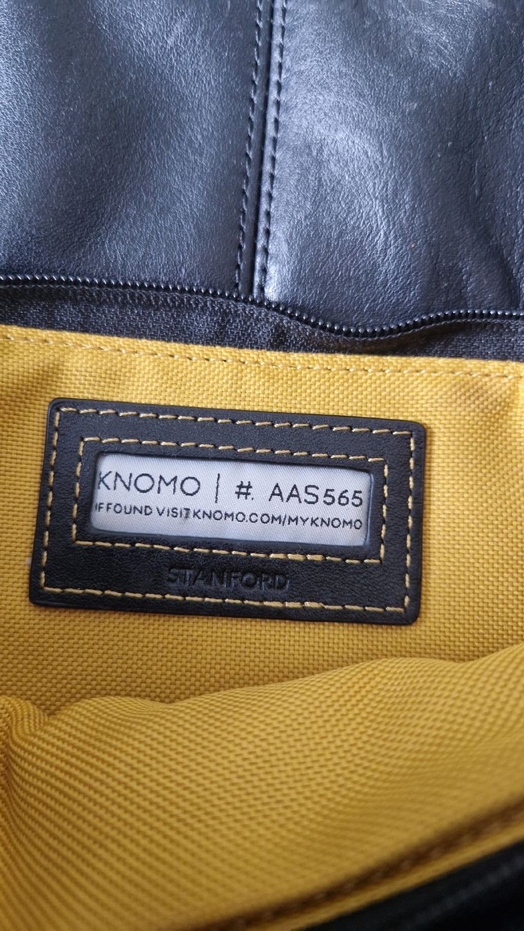 Borse: Knomo Ledertasche Herren-Handtasche – Usato da Hochfelden venduto da Hueppi 2